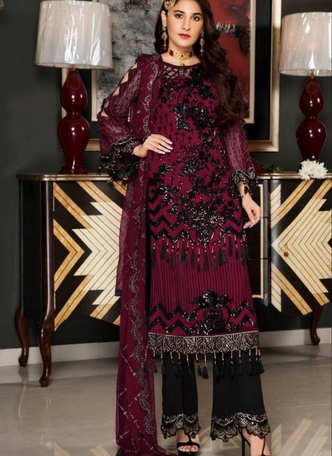 KHAYYIRA Fancy Festive Wear Heavy Georgette With Heavy Embroidery work Pakistani Salwar Suits Collection